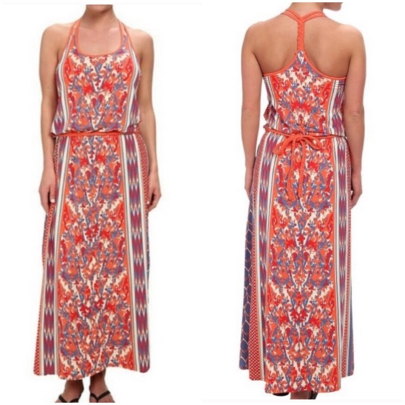 The North Face Dresses & Skirts - SOLD 🚨The North Face Nicolette Maxi Coral Dress